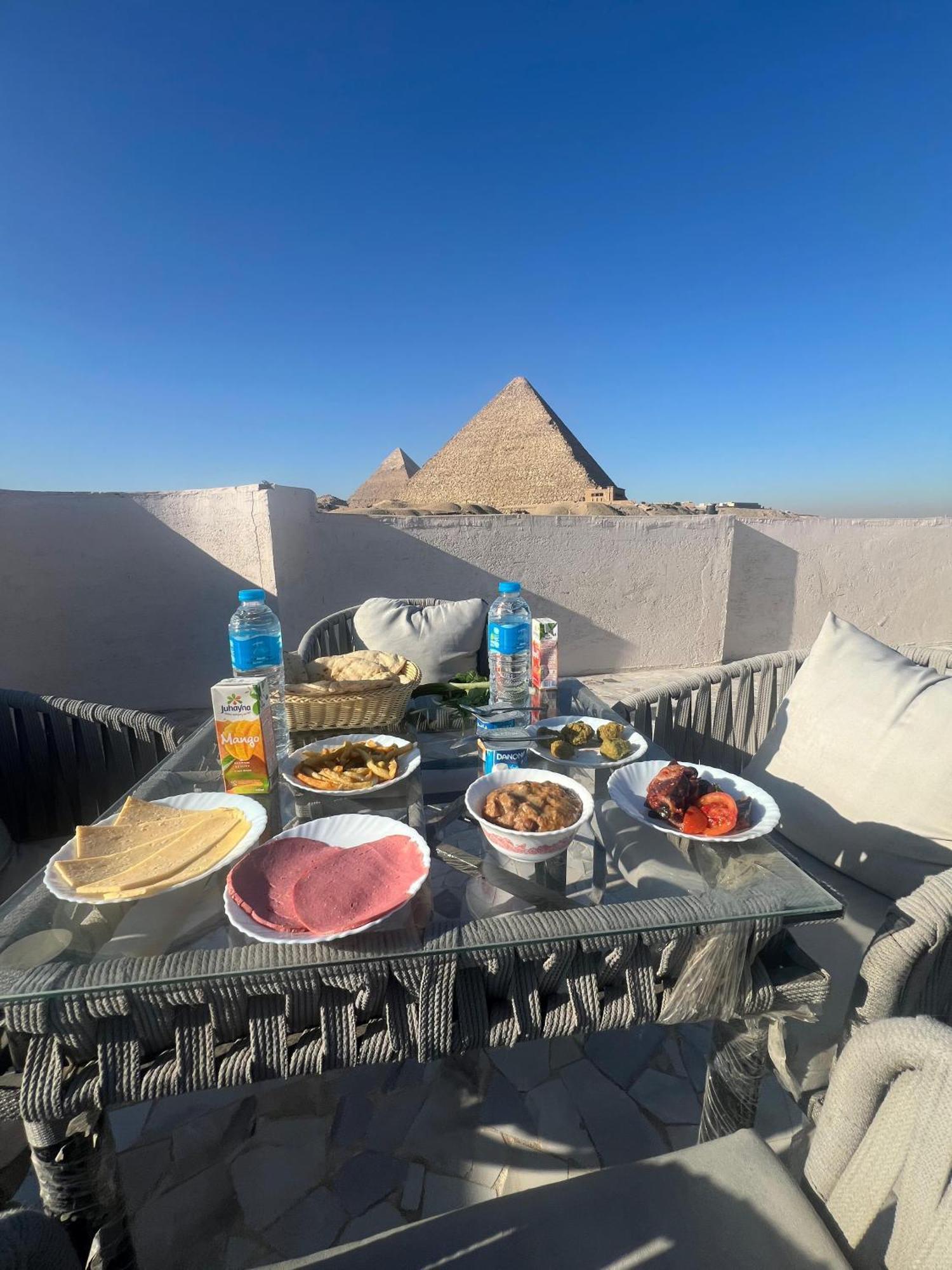 Kafret el-Gabal New Asia Pyramids View מראה חיצוני תמונה