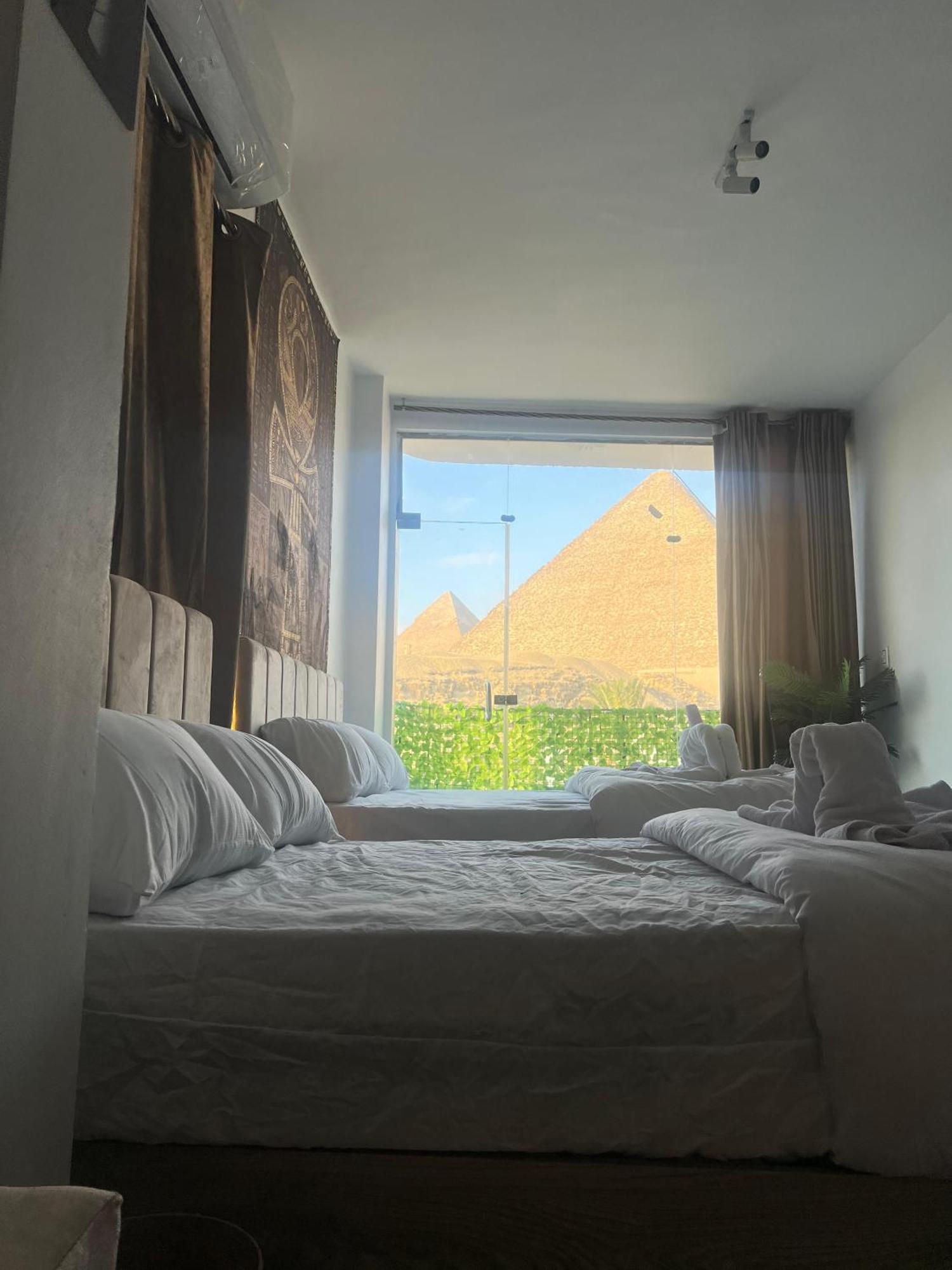 Kafret el-Gabal New Asia Pyramids View מראה חיצוני תמונה